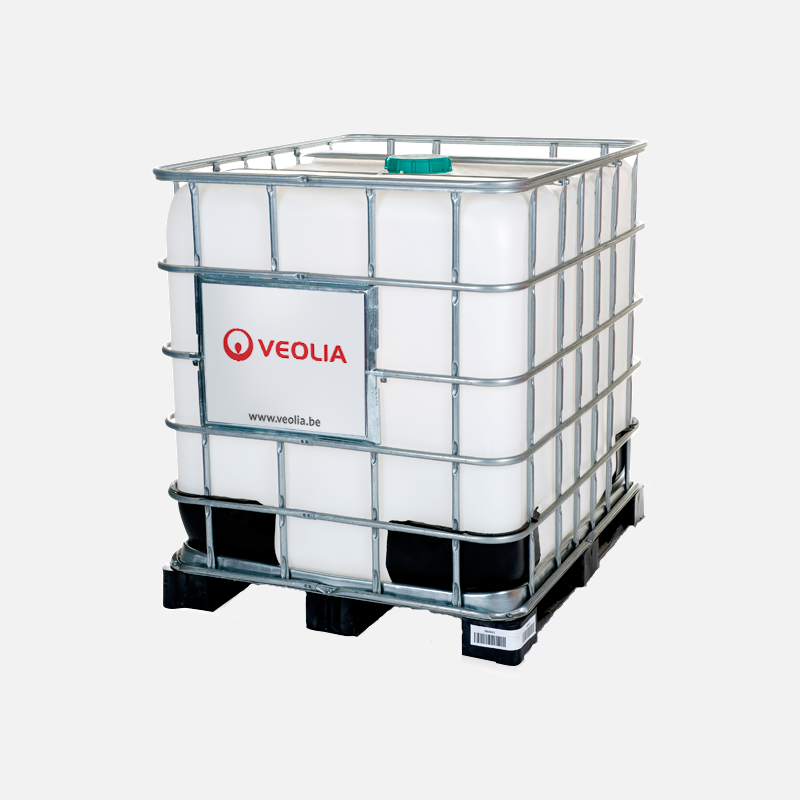 Boor-, snij, slijp, walsolie en emulsie in een multibox van 1000 liter | Veolia Belgium