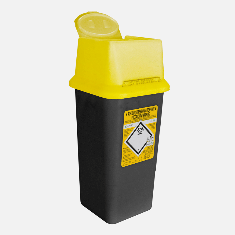 Medisch afval naaldcontainer van 7 liter | Veolia Belgium