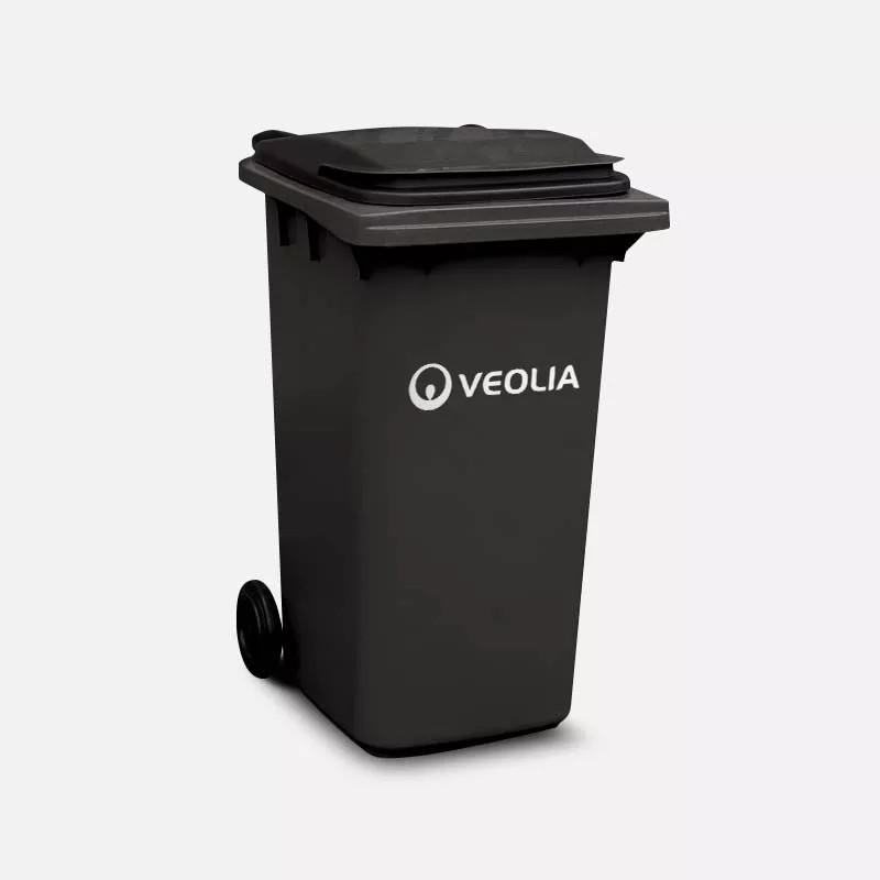 Frituurolie in kleinverpakking rolcontainer van 100 liter | Veolia Belgium