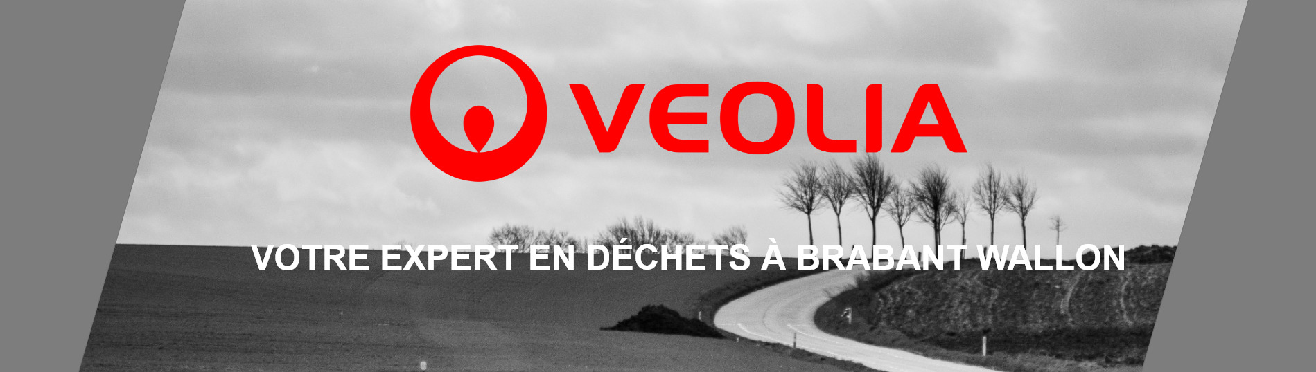 Bannière - Un conteneur pour vos déchets au Brabant Wallon| Veolia Belgique