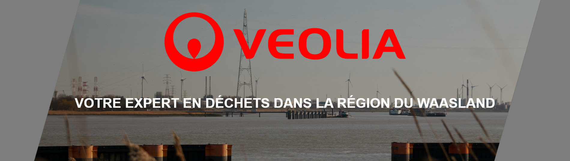 Bannière - Un conteneur pour vos déchets en Waasland | Veolia Belgique